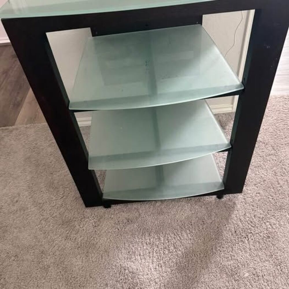 Glass Tv stand